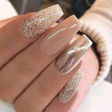 Nail Art Is A Beautiful Art That Is A Popular Fashion Trend In The Recent Times Nailpolishing Manicuring Pedic Fall Acrylic Nails Gold Nails Crystal Nails