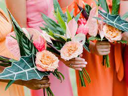 July 10, 2017 max0 commentsbouquettropical king protea wedding wedding bouquets wedding flowers. 18 Striking Tropical Wedding Bouquets