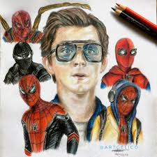 Don't crash (tom holland) 8: Tom Holland Drawing