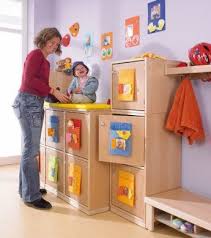 Meuble De Deshabillage Espace Vestiaire Professionnel Change Enfant Creche Petite Enfance Meuble Vestiaire Creche