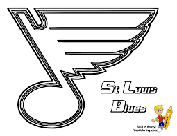 Pro Ice Hard Hockey Coloring Pictures St Louis Blues Http Www Yescoloring Com Hockey Coloring Page St Louis Blues Logo St Louis Blues St Louis Blues Hockey