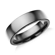 Low Dome Comfort Fit Wedding Ring In Tantalum 6 5mm Blue Nile Mens Wedding Rings Ruby Wedding Rings Diamond Engagement Ring Set