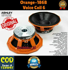 ORIGINAL COD] SPEAKER KOMPONEN ASHLEY ORANGE 186B ORIGINAL 18 INCH ...