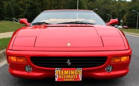 The ferrari f355 (type f129) is a sports car manufactured by italian car manufacturer ferrari produced from may 1994 to 1999. 1999 Ferrari F355 F1 Spider 1999 Ferrari F355 F1 Spider Flemings Ultimate Garage Classic Cars Muscle Cars Exotic Cars Camaro Chevelle Impala Bel Air Corvette Mustang Cuda Gto Trans Am