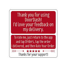 2 X2 Doordash Bag Seal Stickers 5 Star Reviews In 2020 Doordash Seal Stickers
