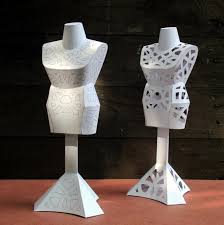Schneiderbuste Papiermodell Pdf Zum Ausdrucken Etsy Paper Crafts Dressmaking Miniatures