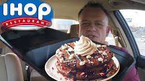Ihop Dark Chocolate Peppermint Pancakes Food Review Youtube