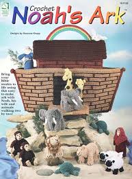 Noahs Ark Crochet Patterns Book Animals Toys Dolls Rare Crochet Toys Patterns Noahs Ark Crochet Animals