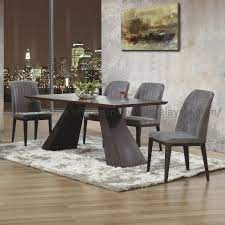 Eastern smart furniture (esf) is a renowned exporter of furniture outstanding quality from malaysia. 5 3ft New Modern Design Office Pantry Dining Table Set 4 Fabric Chairs