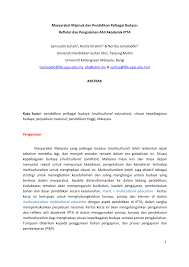 Nilai masyarakat malaysia by florence nandong 15444 views. Pdf Masyarakat Majmuk Dan Pendidikan Pelbagai Budaya Refleksi Dan Pengalaman Ahli Akademik Ipta