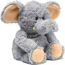 Heatable Stuffed Animal Elephant In 2021 Elephant Plush Plush Animals Plush Stuffed Animals