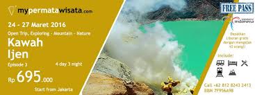 Check spelling or type a new query. Open Trip Blue Fire Kawah Ijen Start Jakarta