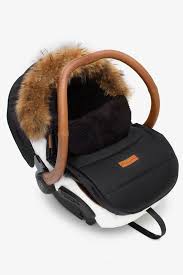 Kangoo Footmuff Car Seat Cover Winter Fur Leather Baby Car Seats Baby Accessories Car Seats