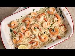 Roasted Shrimp Scampi Recipe Laura In The Kitchen Internet Cooking Show Starring Laura Vitale Oven Roasted Shrimp Scampi Recipe Roasted Shrimp