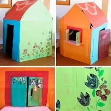 Familie sonnenschein kinder spielzeug videos 175 382 views 5 52. Kinderhaus Aus Pappe Frau Scheiner