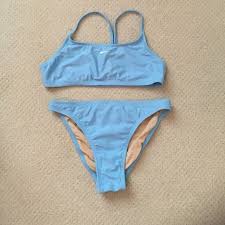 Nike Swimsuit Nike Swimsuit Swimsuits Light Blue Swimsuits