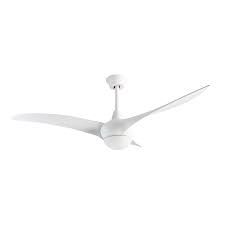 Led ceiling wall light ip44 15w or 18w energy saving chrome or white cct remote. Energy Saving Ceiling Fan Helix 132cm 52 With Led Home Commercial Heaters Ventilation Ceiling Fans Uk