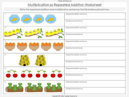 multiplication as repeated addition year 1 teaching resources