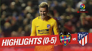 6:30pm, tuesday 23rd june 2020. Levante Vs Atletico Madrid 25 Nov 2017 Video Highlights Footyroom