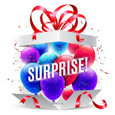 You can say ' surprise , surprise ' if you disapprove of something because it is not. Opened Surprise Gift Box With Red Bow Stock Vector Colourbox