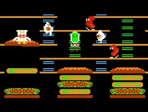 BurgerTime (NES) Playthrough