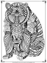 Free printable coloring pages for adults. Pin Op Animal Coloring