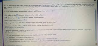 National academies of sciences, engineering, and. Assume That When You Take A Bath You Fil A Tub To Chegg Com