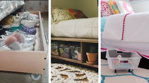 These diy under bed storage ideas are not only smart organizing, they are budget friendly too. 21 Seriously Smart Ways To Improve Underbed Storage Ideas Youtube