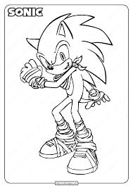 Take out the crayons and get ready for coloring fun with free coloring pages from coloringpages7.info! Printable Sonic Pdf Coloring Pages