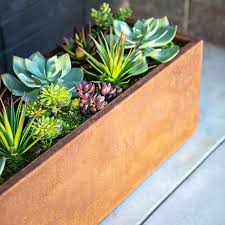 Find the perfect patio furniture & backyard decor at hayneedle, where you can buy online while you explore our room designs and curated looks for tips, ideas & inspiration to help you along the way. Veradek Corten Steel Window Box Indoor Outdoor Planter