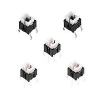 Through Hole 6*6mm Micro Mini Momentary Illuminated LED Tactile Tact Switch|50Pcs