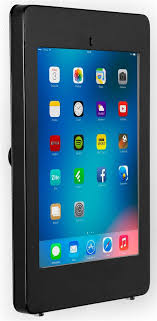 Ipad Pro Wall Fixture W Covered Home Button Tilting Rotating Bracket Black Wall Fixtures Tablet Wall Mount Ipad Pro