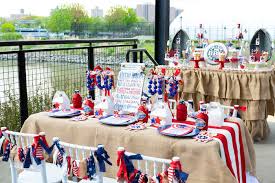 4th of july tables setting tablescape with jean flatware holder and warren kimble dishware. Kara S Party Ideas Red White Blue Patriotic Party Kara S Party Ideas