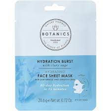 Botanics Hydration Burst Face Sheet Mask Ulta Beauty Hydrating Sheet Mask Botanics Hydration Burst Face Sheet Mask