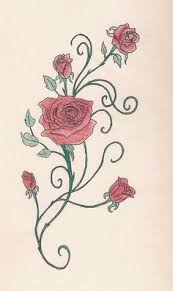 Small Roses Tattoo Designs Google Search Vine Tattoos Flower Vine Tattoos Rose Vine Tattoos