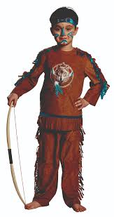 Gerade bei männern und jungs ist die verkleidung und das schminken als indianer sehr beliebt, hier können sie sich mal so richtig austoben! Mottoland 116179 Indianer Kostum 3 Teilig Indianerjunge Gr 116 152 Mottowelt