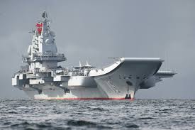 Chinese carrier sails through northeast Taiwan waters