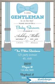 15 baby shower ideas for boys the realistic mama. Little Gentleman Baby Shower Invitation Lil Man Baby Shower Invitation