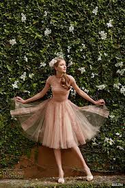 Discount taken at register in store. Bhldn Spring 2015 Bridal Cap Sleeves Jewel Neckline Blush Short Wedding Dress Emelia Wedding Inspirasi