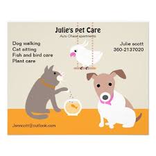 Pet Sitting Business Advertising Flyer Zazzle Com Pet Sitting Business Pet Sitting Flyer Pet Sitting Services