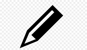 Dunia sekolah gambar hitam putih drawing alat tulis. Hitam Dan Putih Pensil Siluet Gambar Png