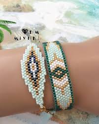 Yesil Icten Dingin Sadedir Love Miyuki Instajewelry Pulseras Tejidas Patrones De Joyeria Con Cuentas Hacer Joyas