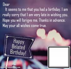We did not find results for: Belated Birthday Wishes Images With Name
