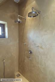 stuc deco stoopen meeus tadelaktlook betonlook maroc style marrakech style design badkamer badkamer industrieel appartement