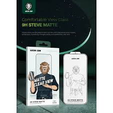 Buy Geen Lion 9H Steve Matte AR Glass Protector for iPhone 16 Pro Max in  UAE