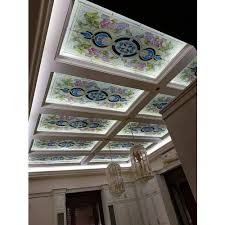 Zuhair murad's designs are alive with a botanical theme; Glass Etching Ceiling Design In Bengaluru By A1 Glass Works Id 20609106291