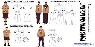 Seragam pramuka berfungsi sebagai sarana pendidikan dan identitas bagi anggotanya guna meningkatkan citra gerakan pramuka. Perbedaan Seragam Pramuka Siaga Putra Dan Putri Blog Materi Pramuka