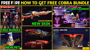 A new event, cobra event, will available in free fire in the end of february. Free Fire New Event How To Get Free Cobra Bundle Free Fire Cobra Event Youtube