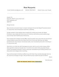 Contoh melamar kerja via email simple. Download Contoh Surat Lamaran Kerja Staff Admin Word Pdf