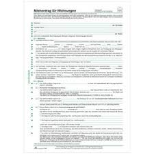 Es dokumentiert den zustand der wohnung und nimmt informationen über die. Rnk Mietvertrag 525 Fur Wohnung 6 Seiten A4 Ebay